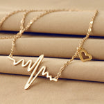 Heartbeat Retro Necklace