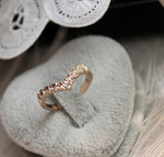 Crystal Heart Ring