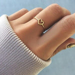 Rose Gold Heart Ring