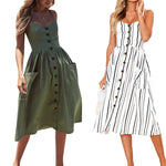 Summer Vintage Sun-Dresses