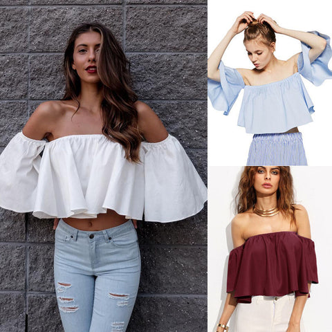 Summer Shoulder-Off Top