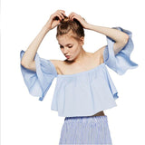 Summer Shoulder-Off Top