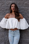 Summer Shoulder-Off Top