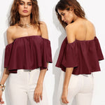 Summer Shoulder-Off Top