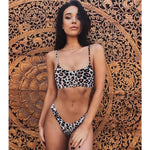 Leopard Print Bikini Set